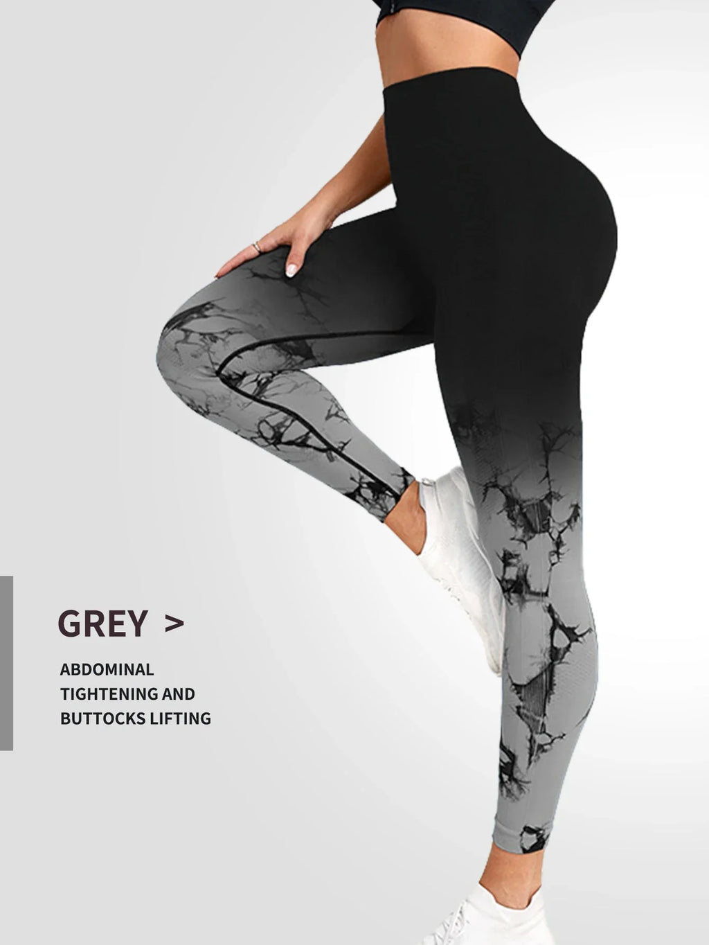 VibrantFlex Seamless Tie Dye Leggings