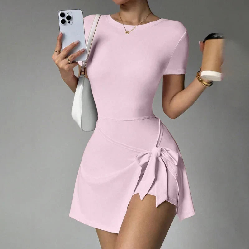 FUBEIKE Anti-Exposure Sports Dress