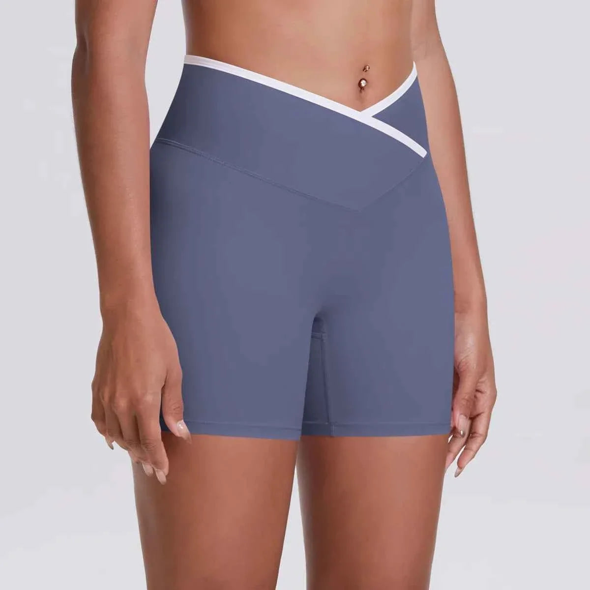 V-Shaped Waist Women's Yoga Fitness Shorts