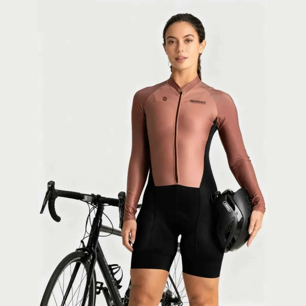 RightTrack Women’s Long Sleeve Cycling Skinsuit