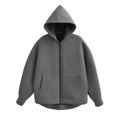 Women's Casual Zipper Hoodie with Pockets