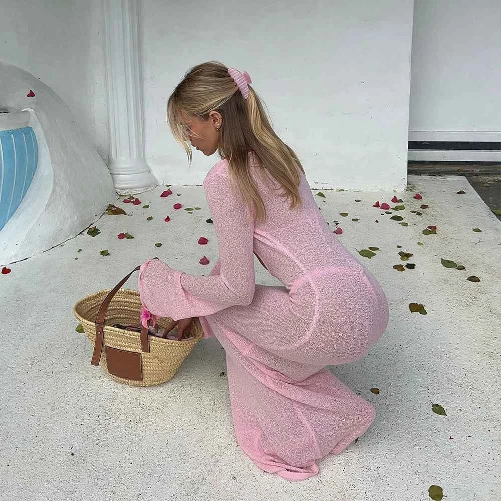 Sexy 3-Piece Micro Bikini with Long Sleeves