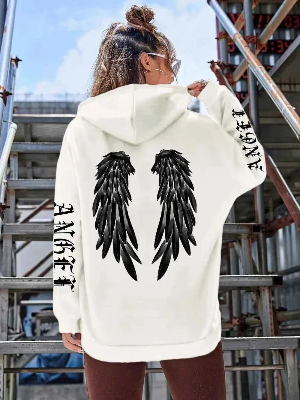 Beautiful Angel Wings Women's Hoodie
