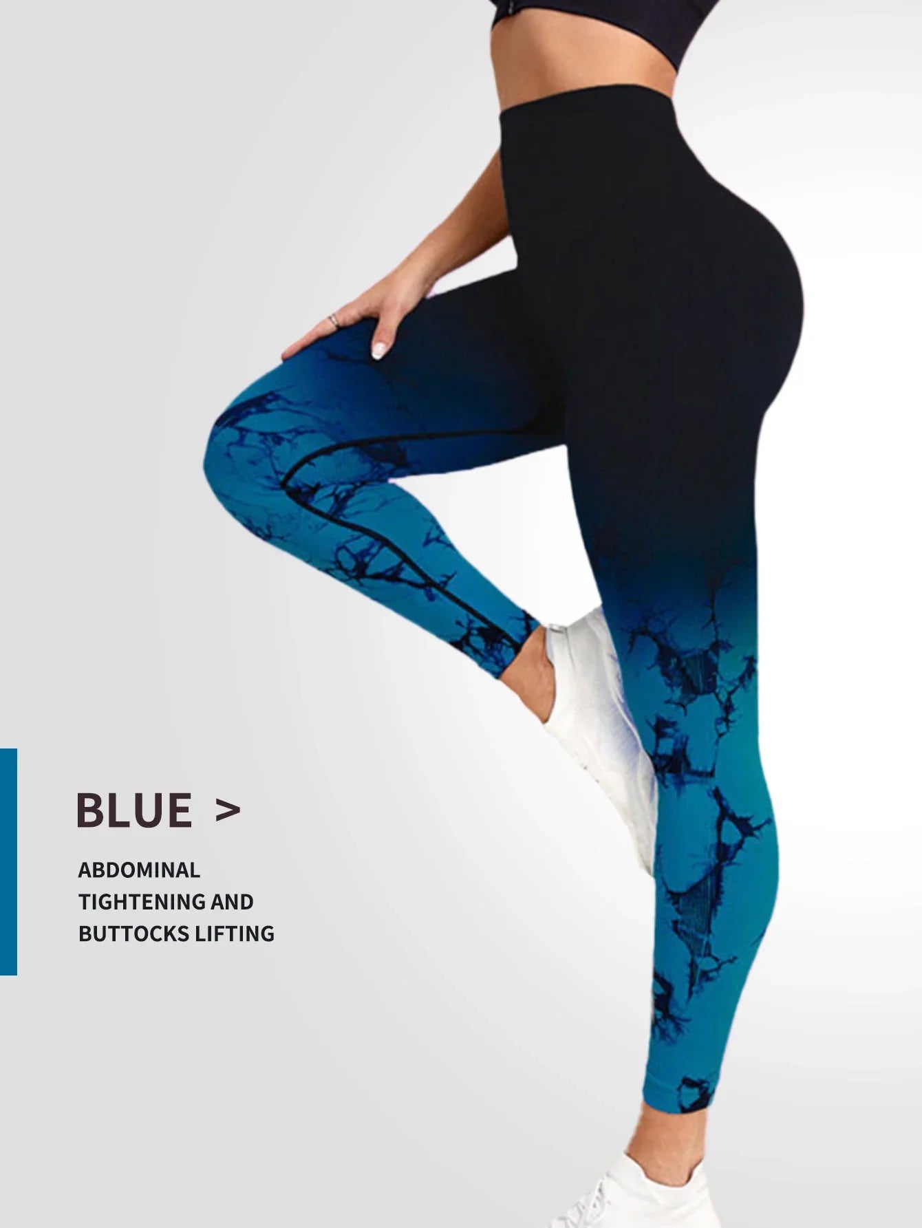 VibrantFlex Seamless Tie Dye Leggings