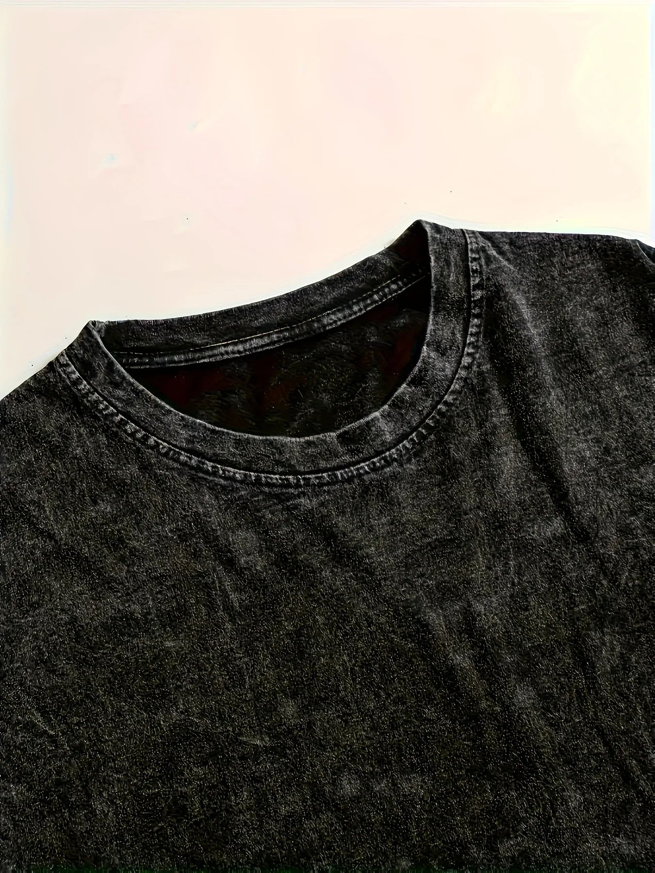 Unisex Washed Graphic Cotton Street T-Shirt