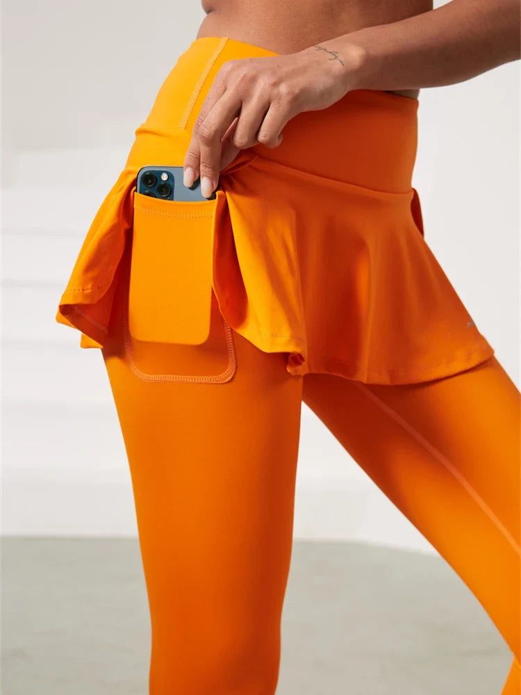 Women High Waist Skirts Legging