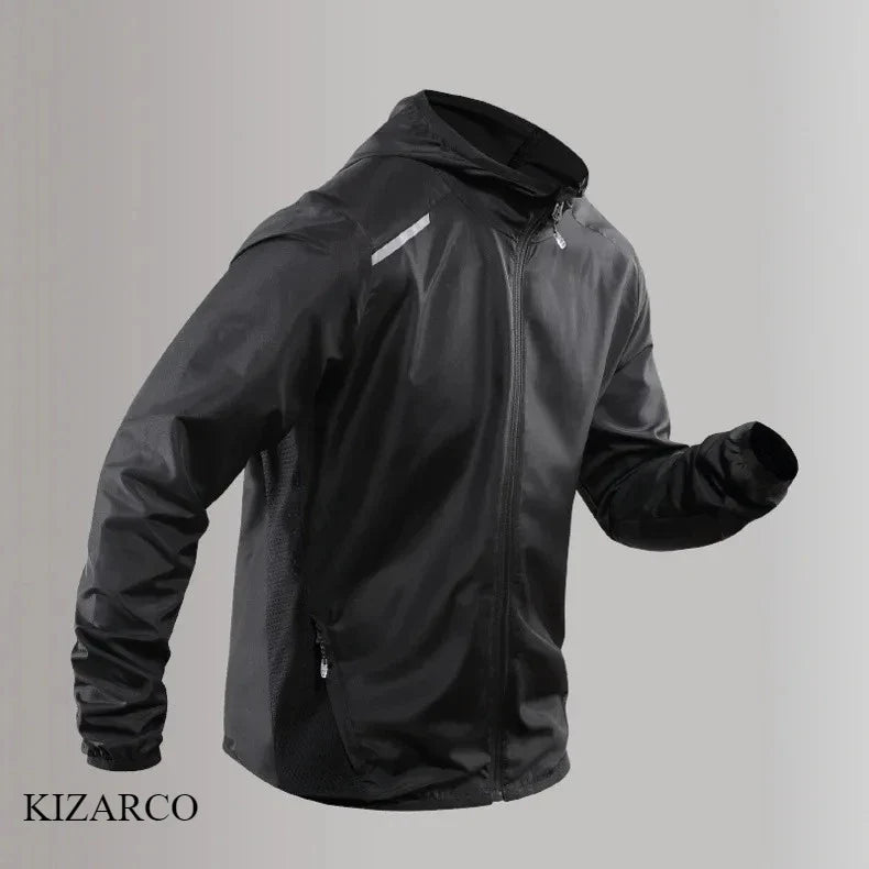 UltraLight Hooded Running Jacket - Windproof & Waterproof