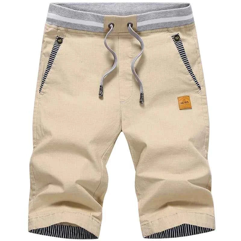 Men's Cotton Linen Casual Summer Shorts 4XL