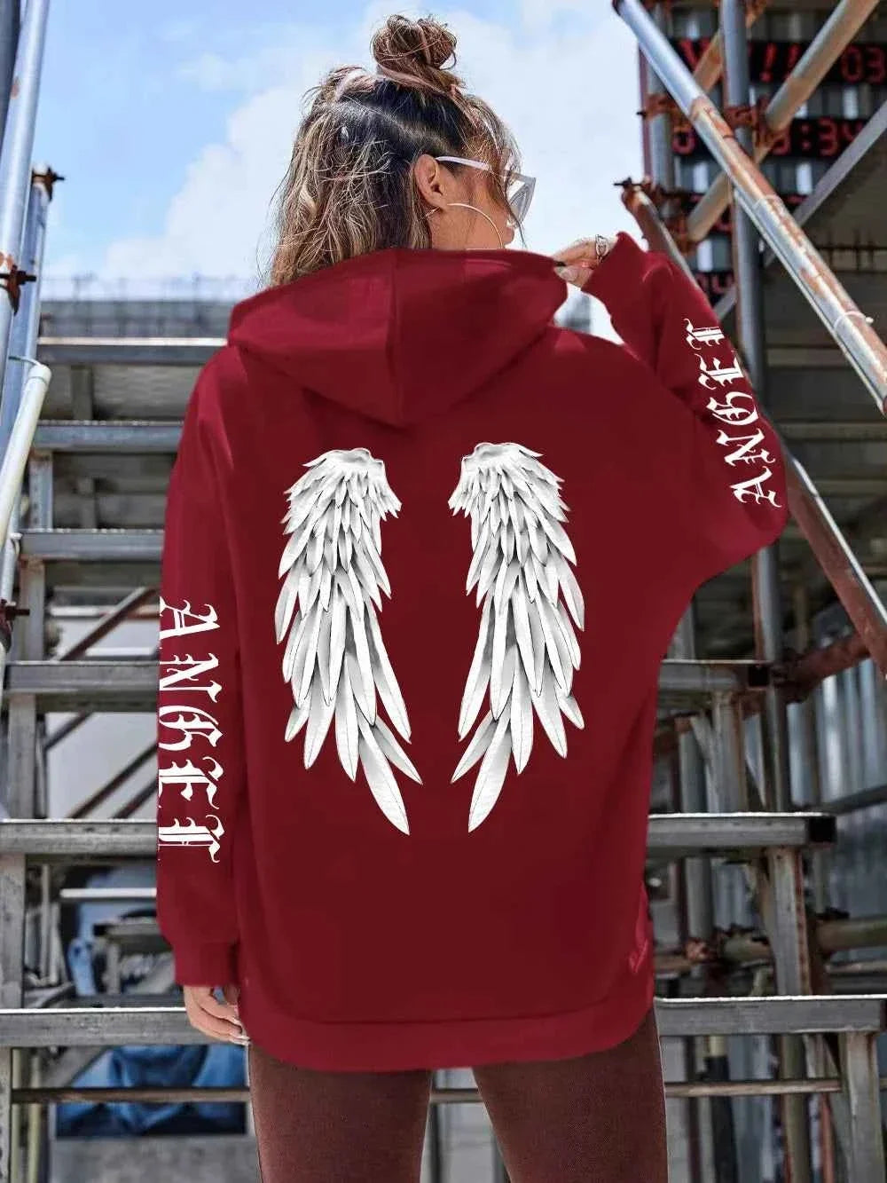 Beautiful Angel Wings Women's Hoodie