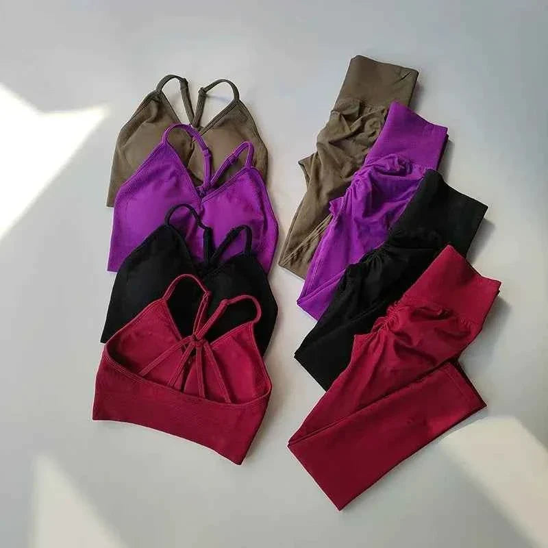 High-Waisted Women's Exercise Suit