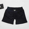 Seamless Silicone Printed Yoga Shorts