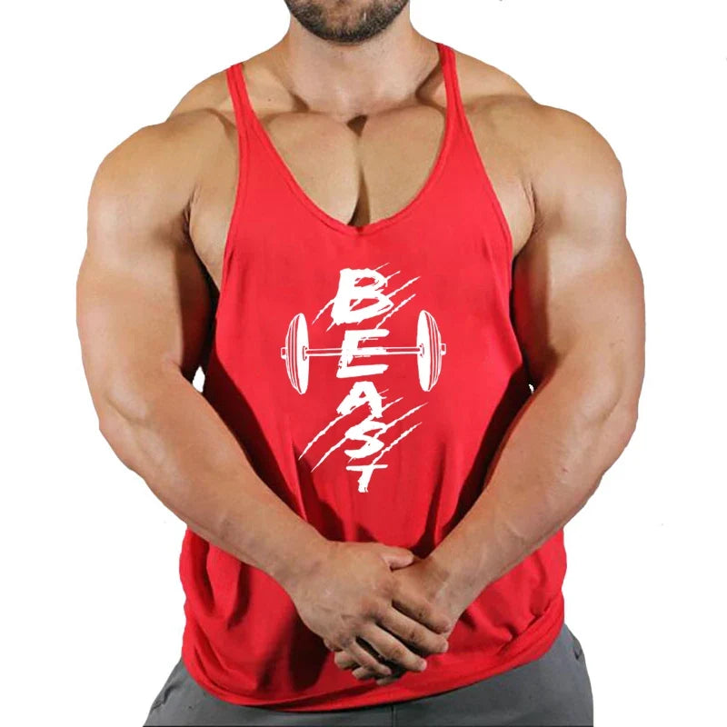 Men's Muscle Gym Tank Top Running Vest
