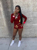 Weird Puss Patchwork Tracksuit 2-Piece Set