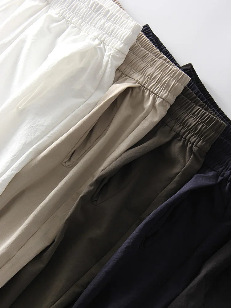 ChicEase High Waist Wide Leg Joggers