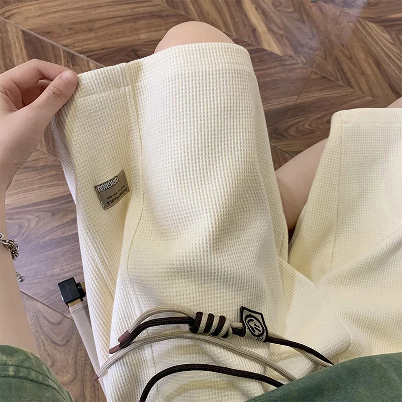 Korean Waffle Run Shorts - Active Summer Gear