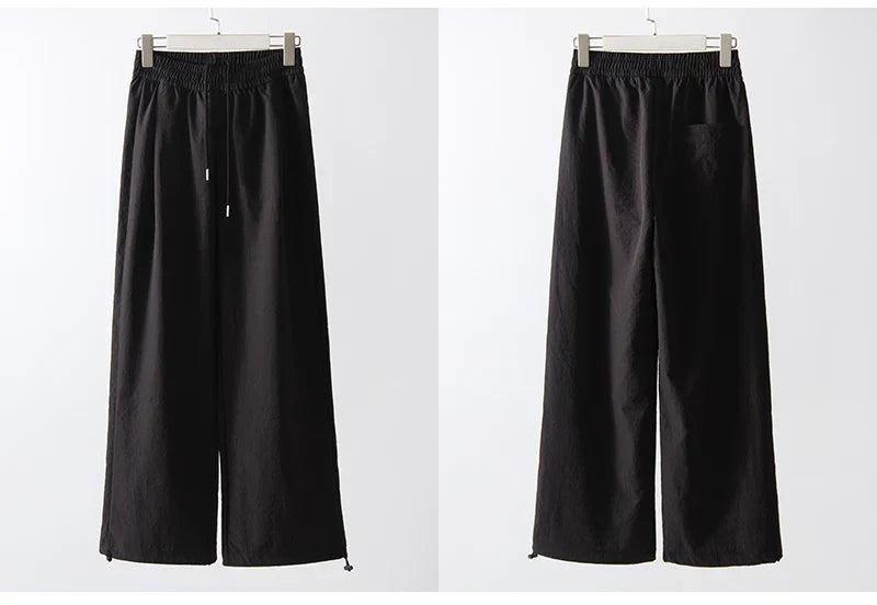 ChicEase High Waist Wide Leg Joggers