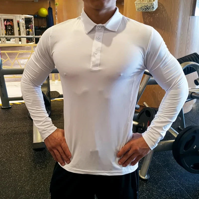 Men's Long Sleeve Compression Sport T-Shirt