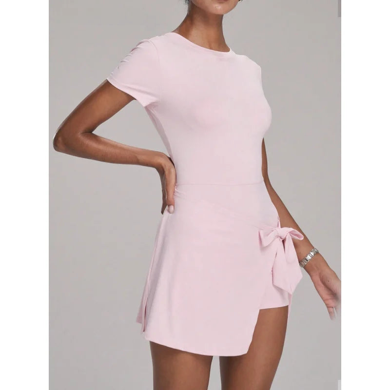 FUBEIKE Anti-Exposure Sports Dress