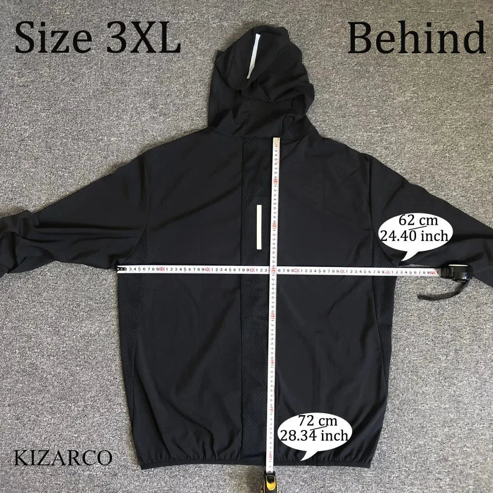 UltraLight Hooded Running Jacket - Windproof & Waterproof