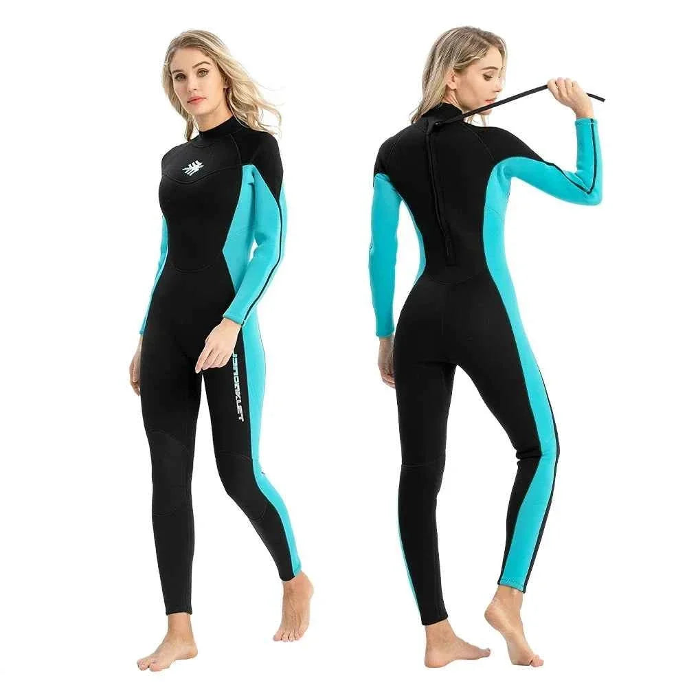 Women's 3mm Neoprene Snorkeling Wetsuit