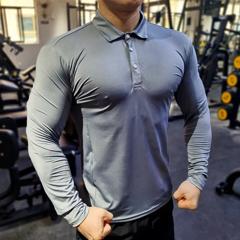 Men's Long Sleeve Compression Sport T-Shirt