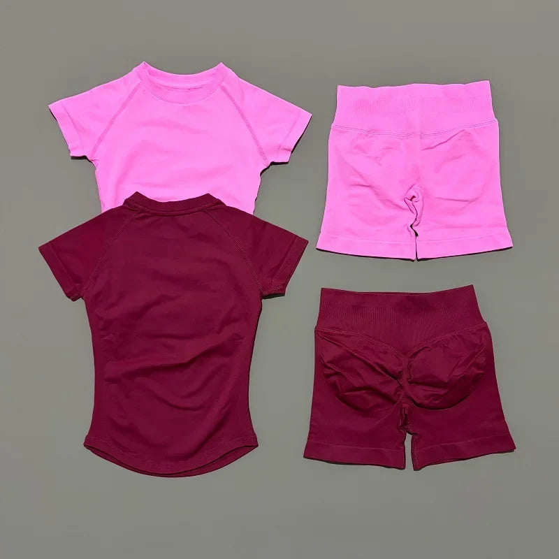 2-Piece Seamless Yoga & Fitness Set for Women