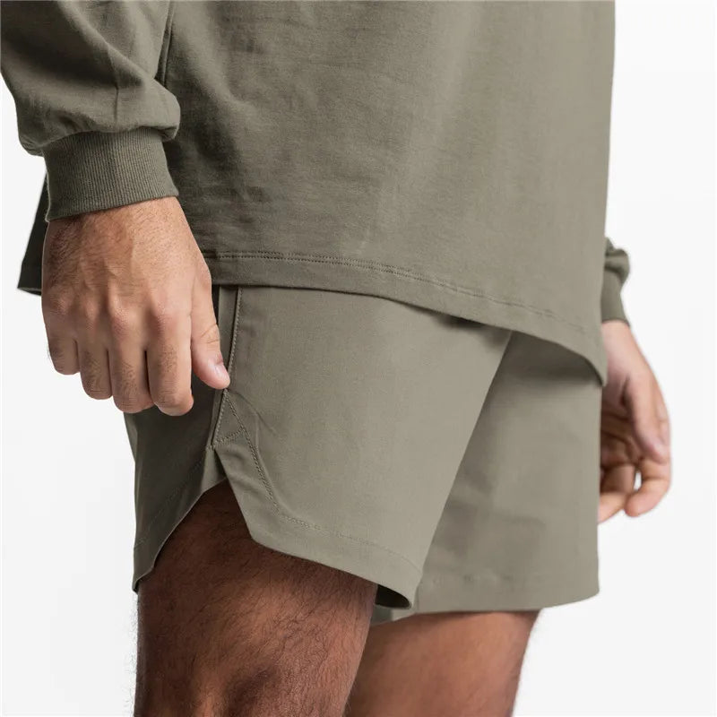 Men's Running Shorts Men Sports Quick Dry