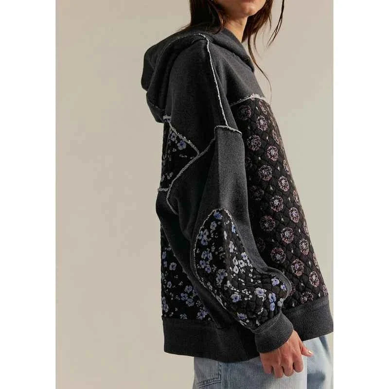 BlossomQuilt Y2K Hooded Streetwear Sweatshirt