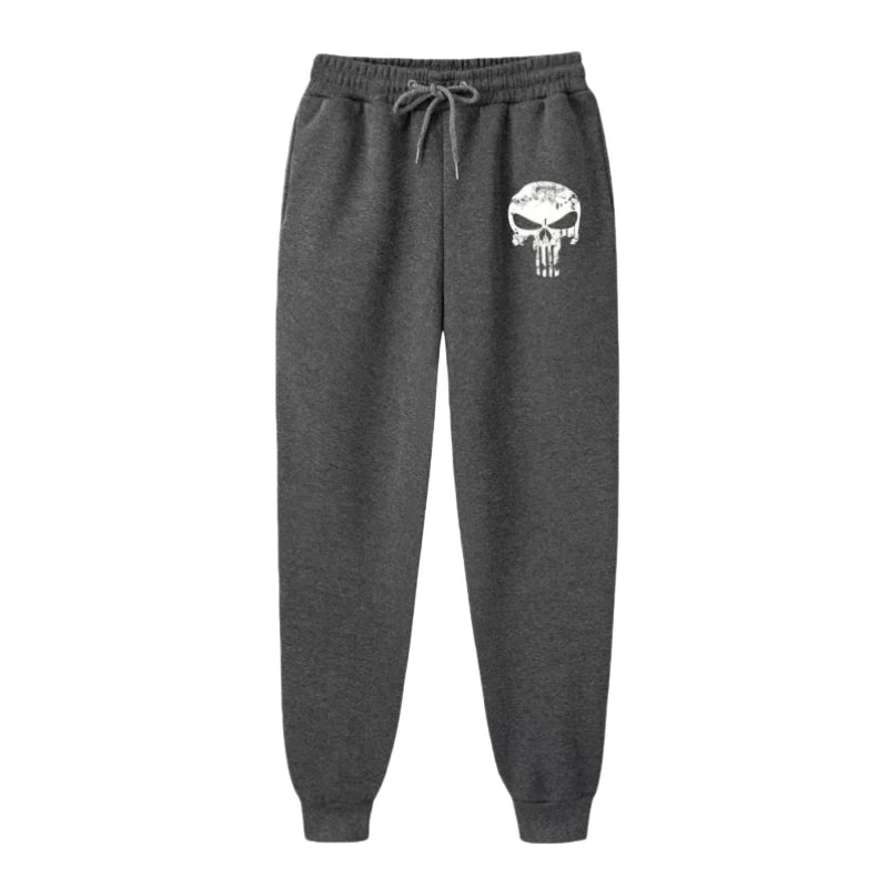 Men's Premium Cotton Gym Pants - Elastic Waist