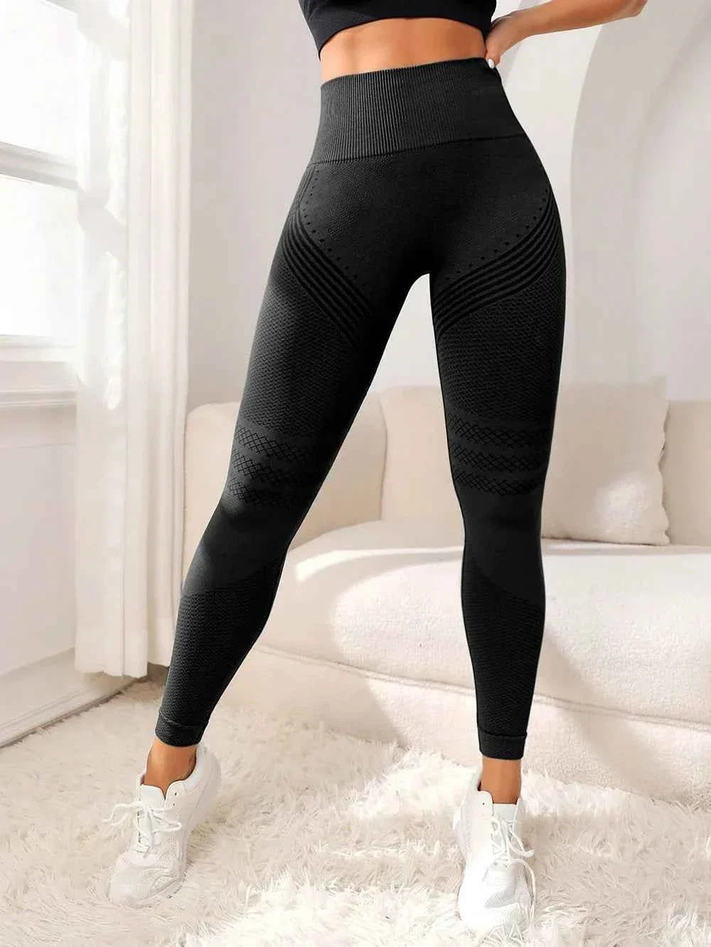 High-Waisted Butt-Lifting Yoga Pants