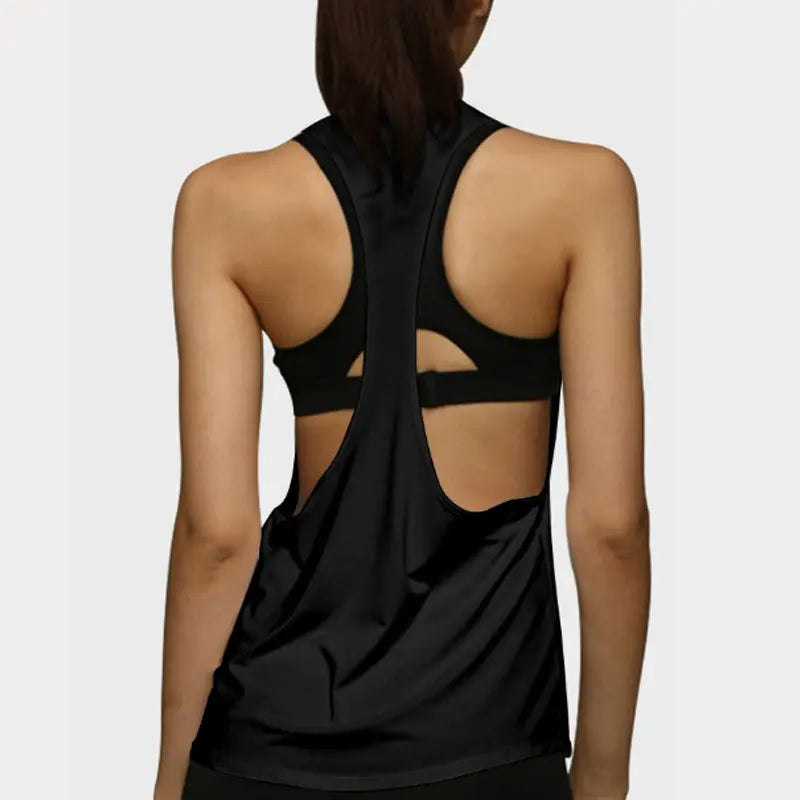 Women's Quick Dry T-Shaped Sports Vest