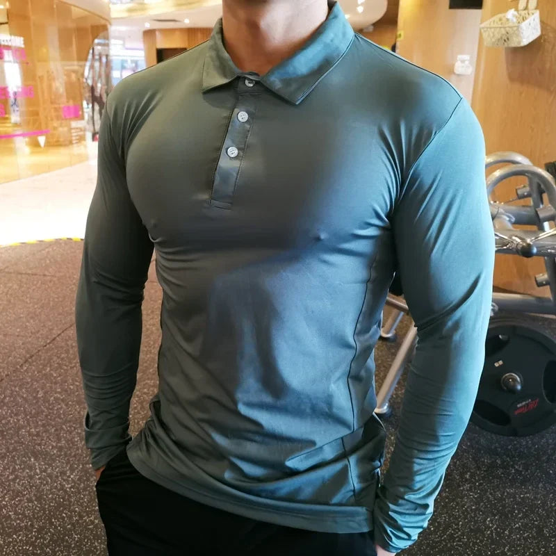 Men's Long Sleeve Compression Sport T-Shirt
