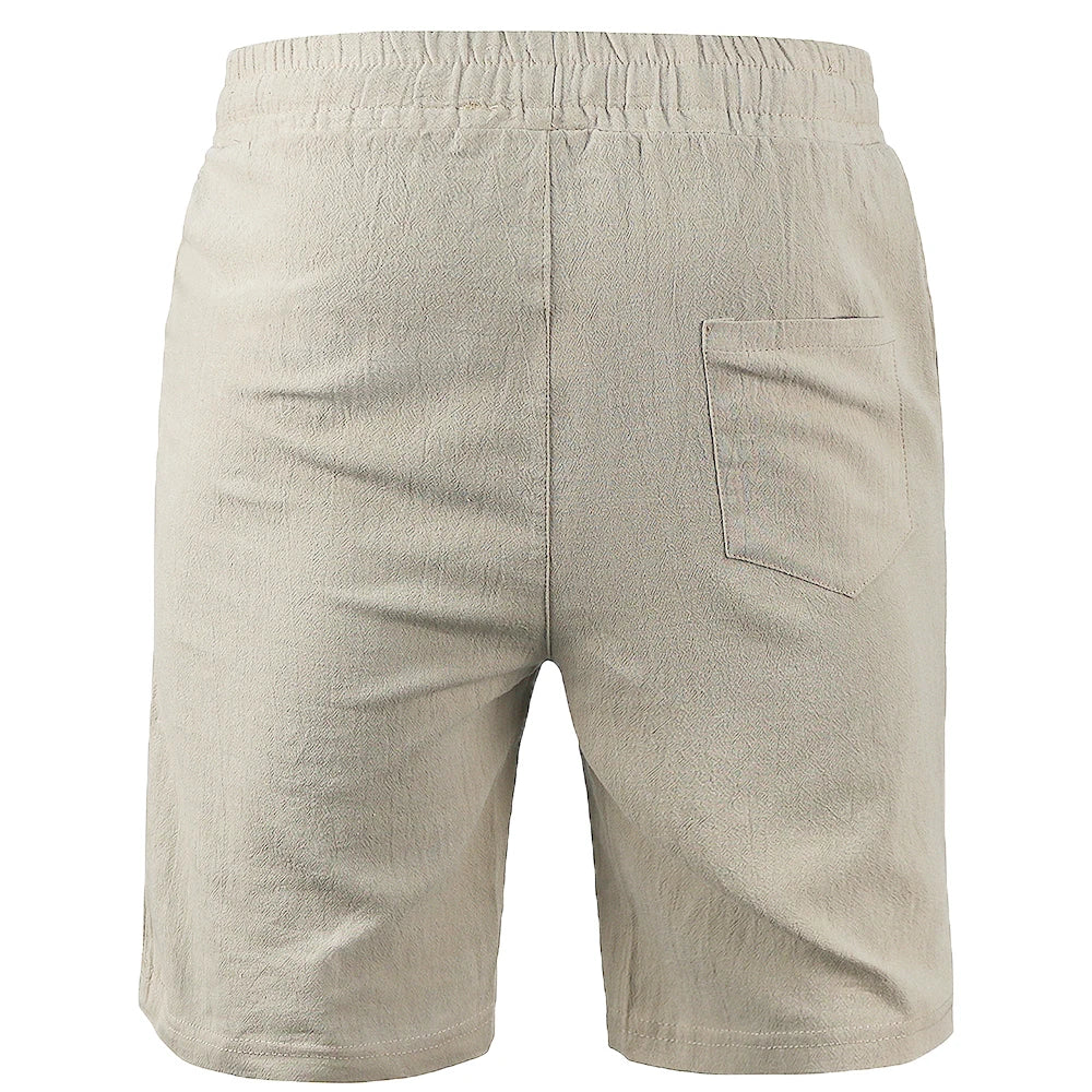 BreezeFit Men's Linen Shorts: Cool, Stylish, Versatile