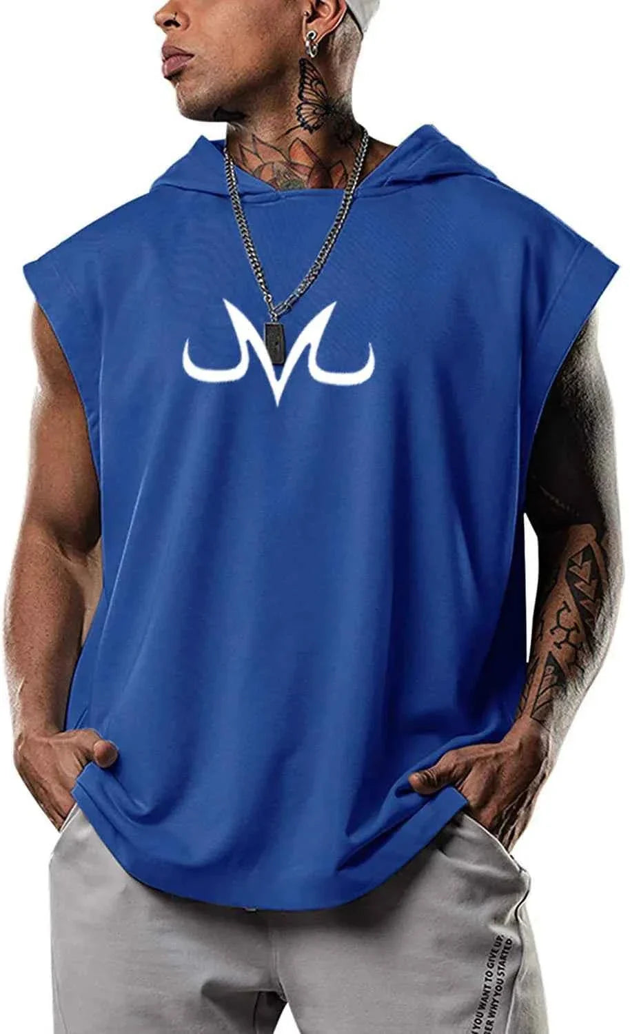Men's Quick-Dry Anime Gym Tank Top