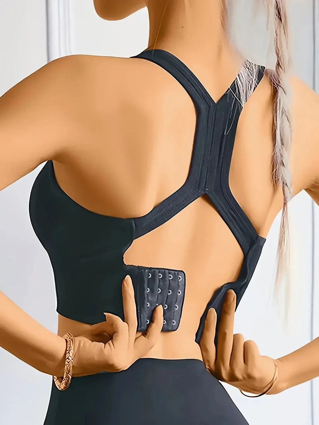 Seamless Push Up Yoga Tank Bra