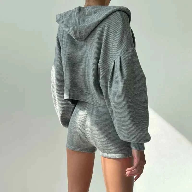 Solid Sport 3-Piece Women's Tracksuit Set