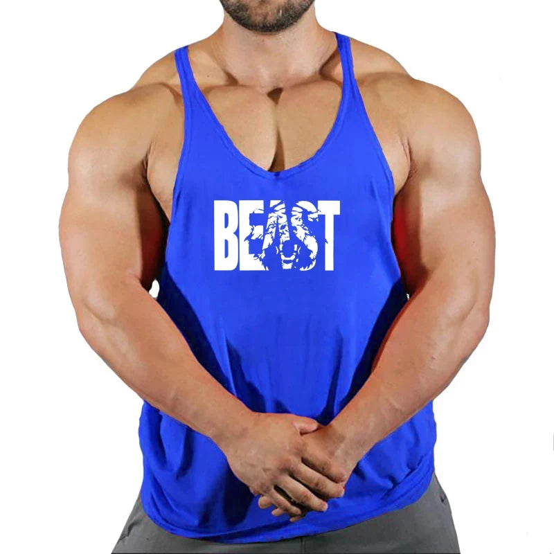 Men's Cotton Gym Tank Top Sleeveless Vest