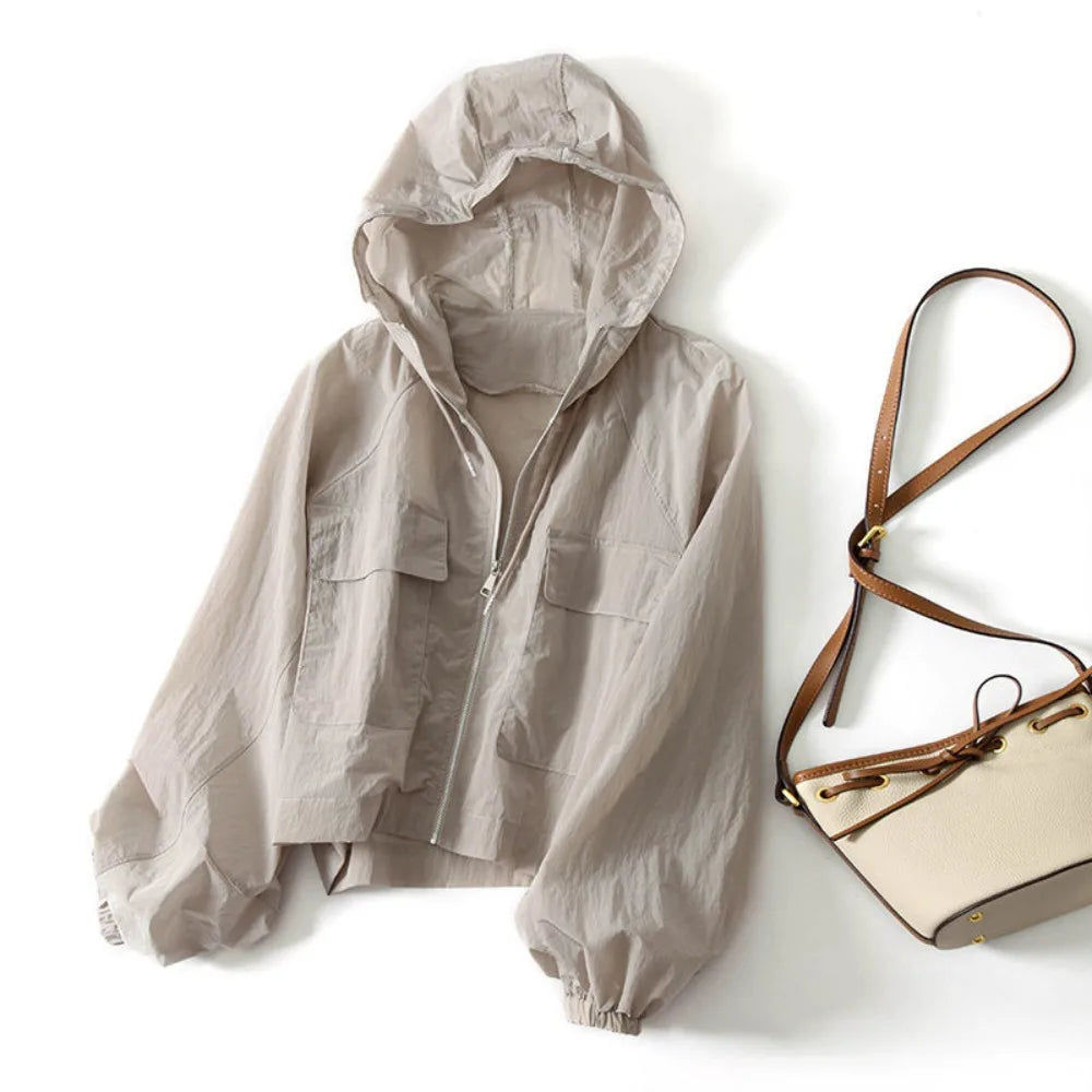 SunGuard Breeze: Women's UV-Protective Quick-Dry Jacket