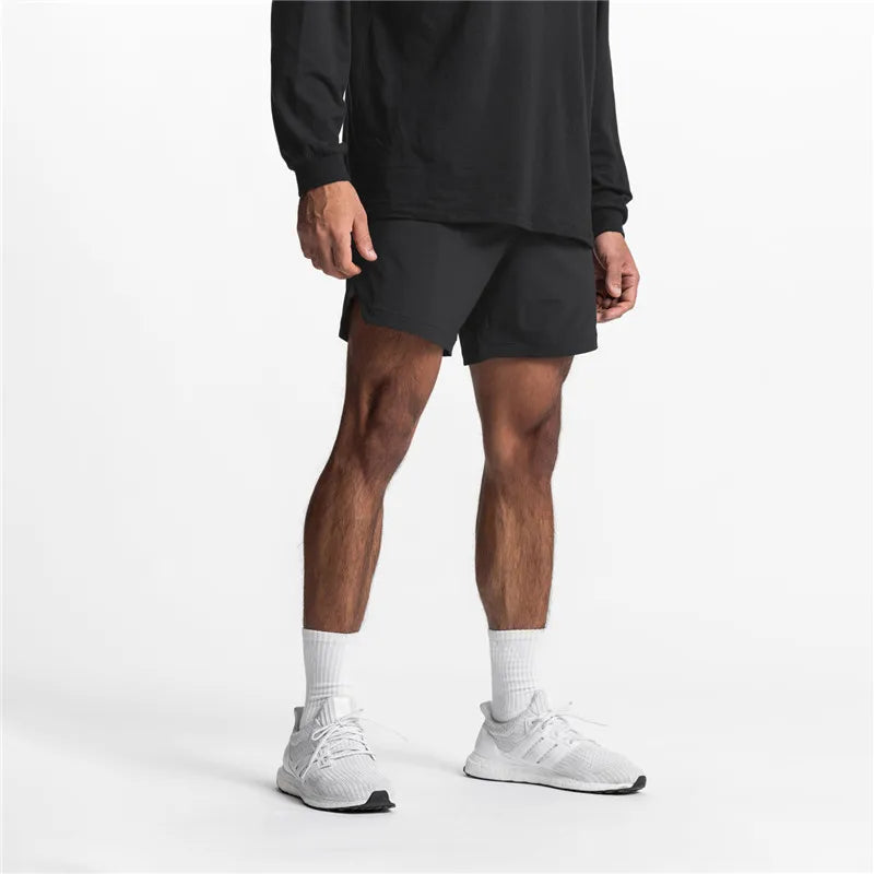 Men's Running Shorts Men Sports Quick Dry