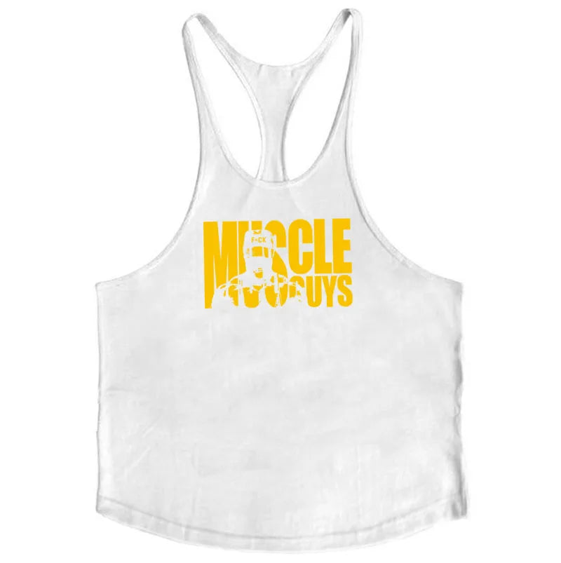 Muscleguys Y-Back Fitness Stringer Tank Top