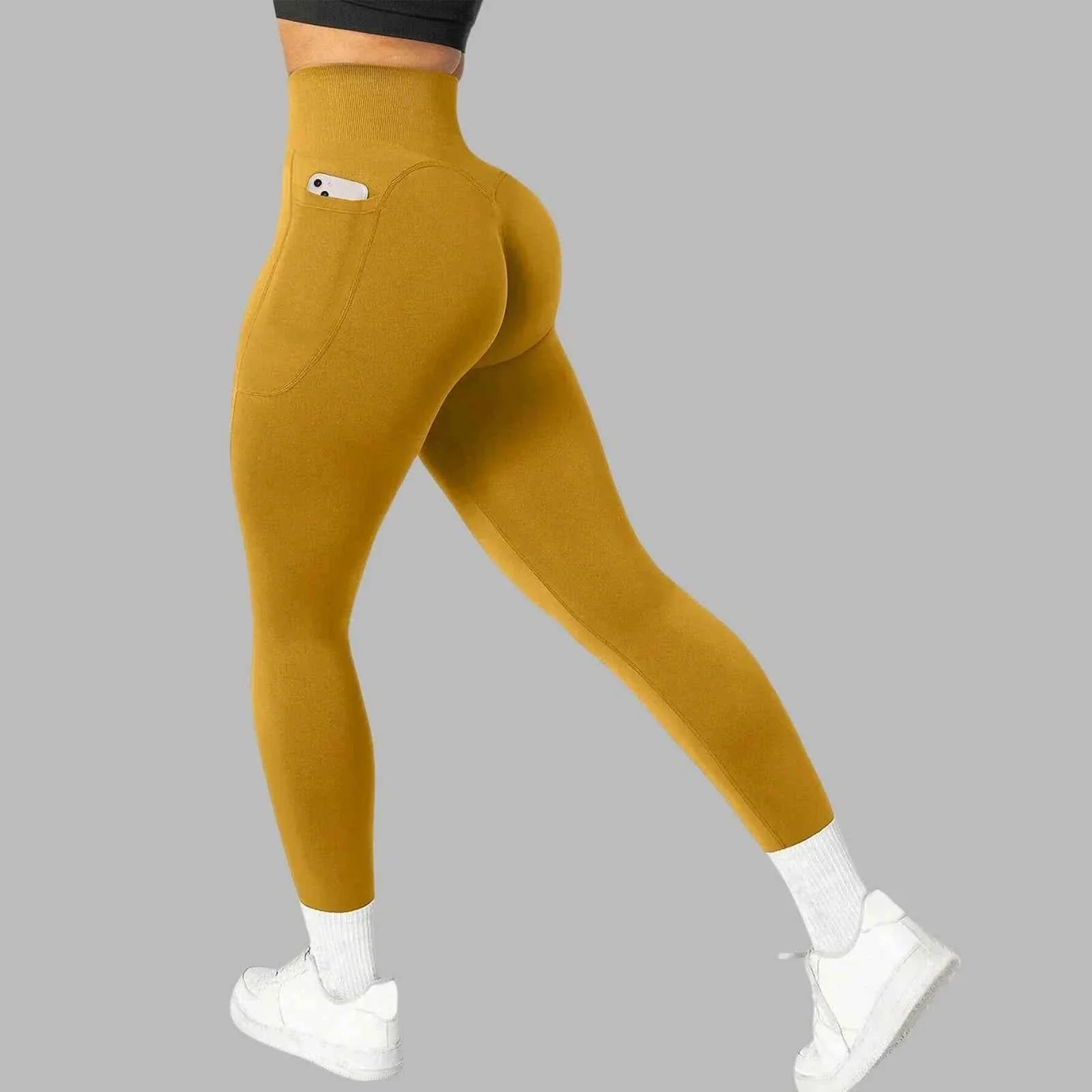 Women's Seamless Pocket Yoga Leggings