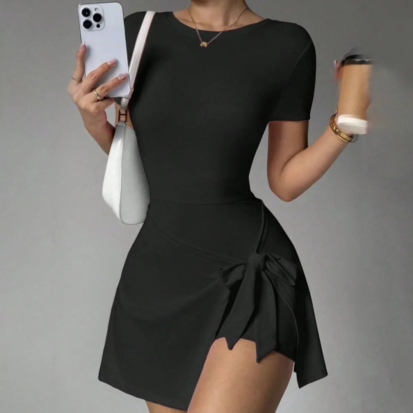 FUBEIKE Anti-Exposure Sports Dress