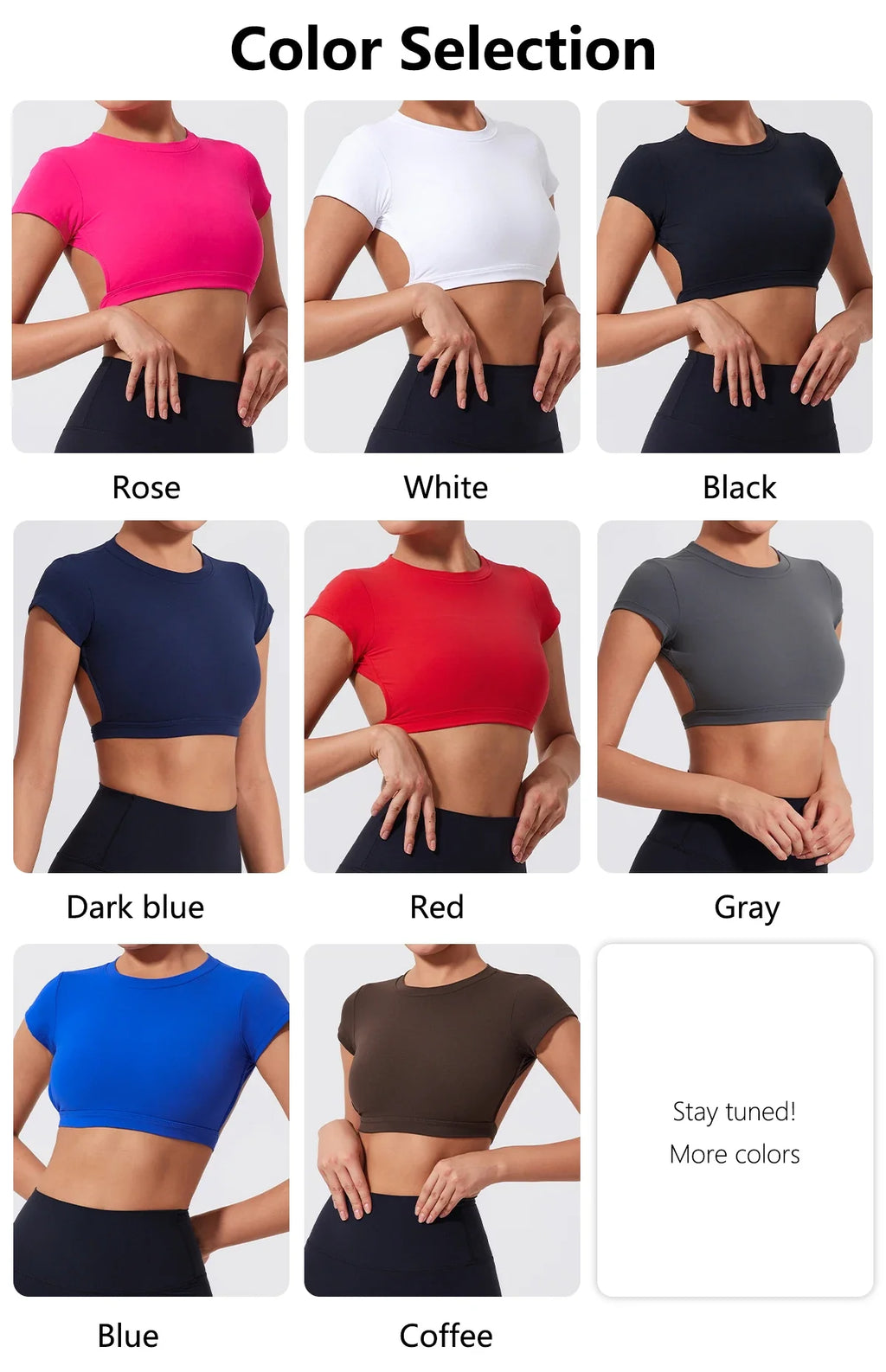 Quick-Dry Yoga Tops