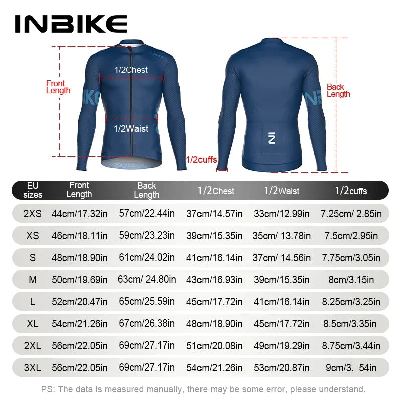 INBIKE Pro Long-Sleeve Cycling Jersey