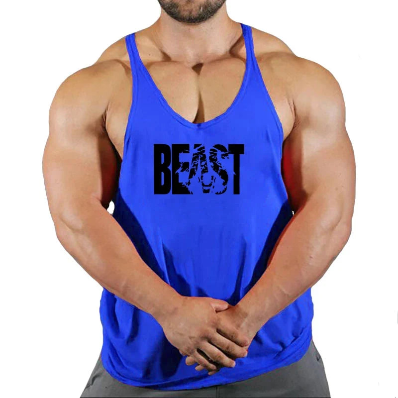Men's Cotton Gym Tank Top Sleeveless Vest