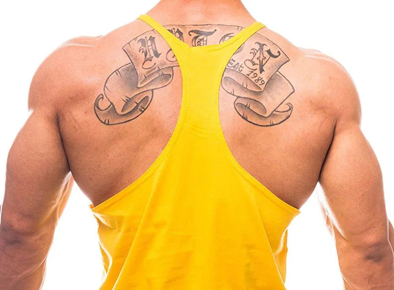 Muscleguys Y-Back Fitness Stringer Tank Top