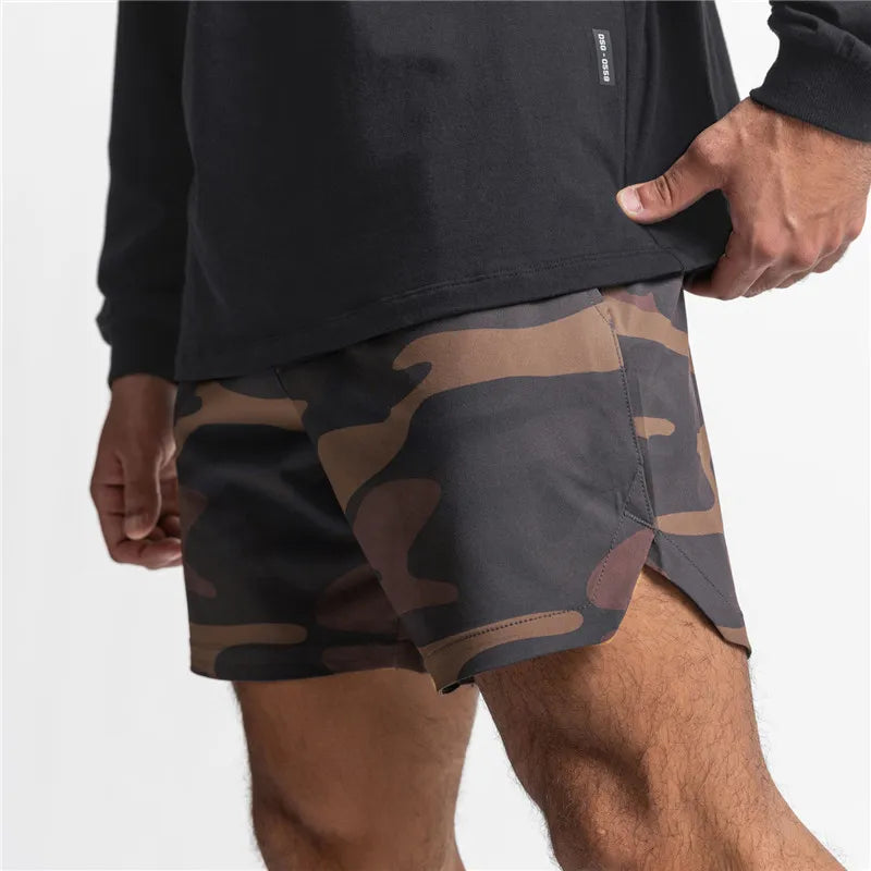 Men's Running Shorts Men Sports Quick Dry