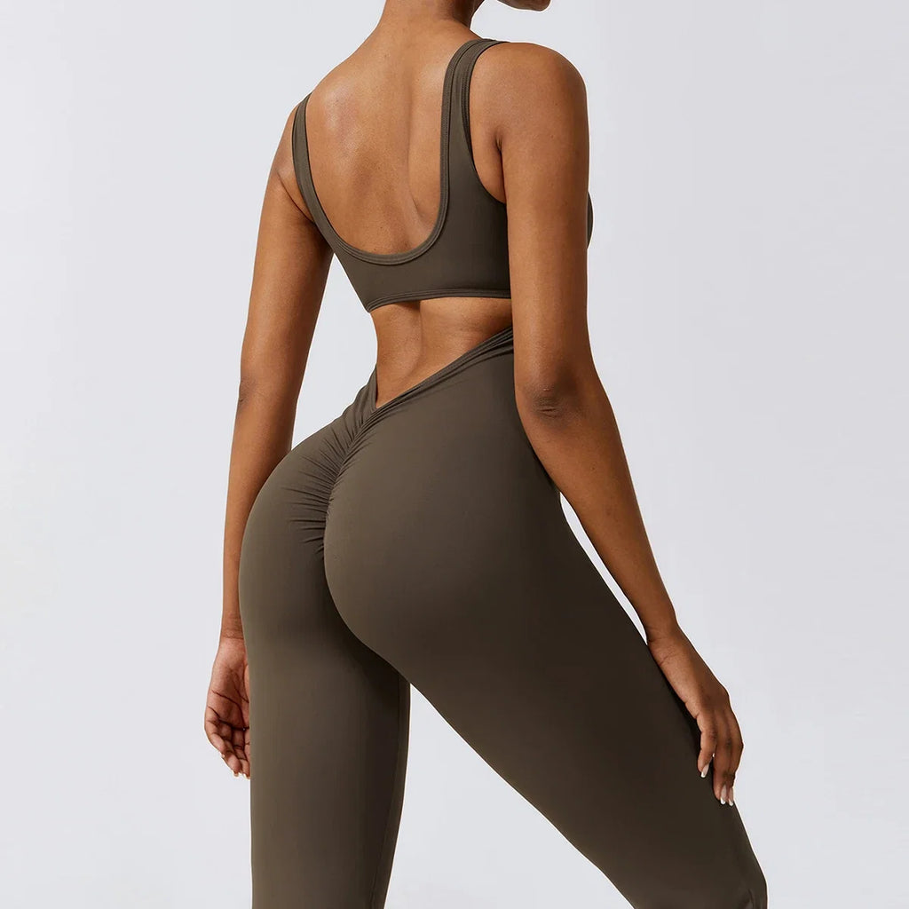 Women Training Workout Bodysuit