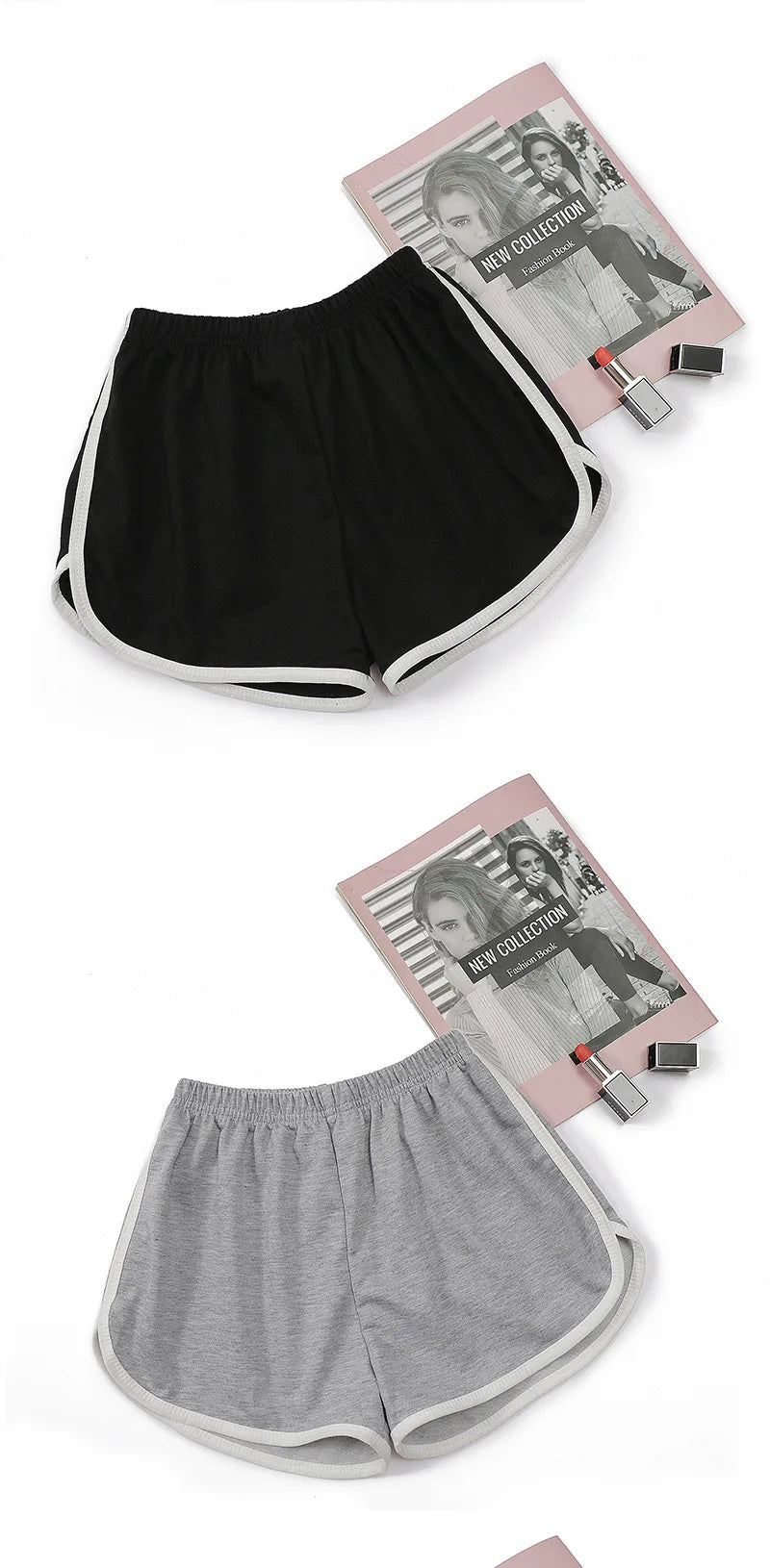 Elastic Shorts for Women, Loose Fitting, Quick Drying
