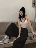 Chic White Ankle Joggers for Women
